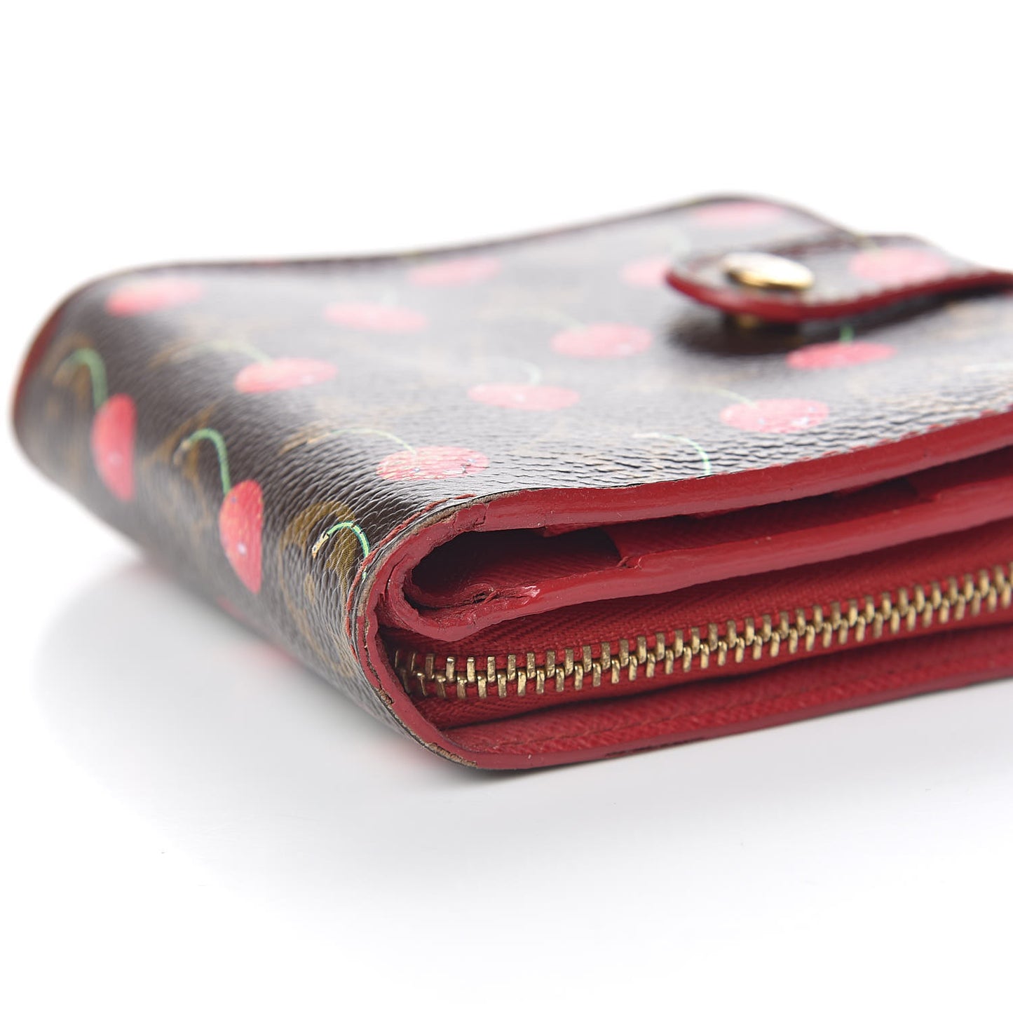Monogram Cerises Compact Zippe Wallet