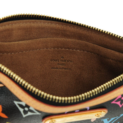 Louis Vuitton Monogram Multicolor Pochette Milla MM Black 6 of 7