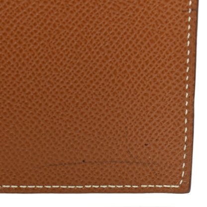 Hermes Courchevel Globe Trotter Agenda Cover GM Gold 7 of 7