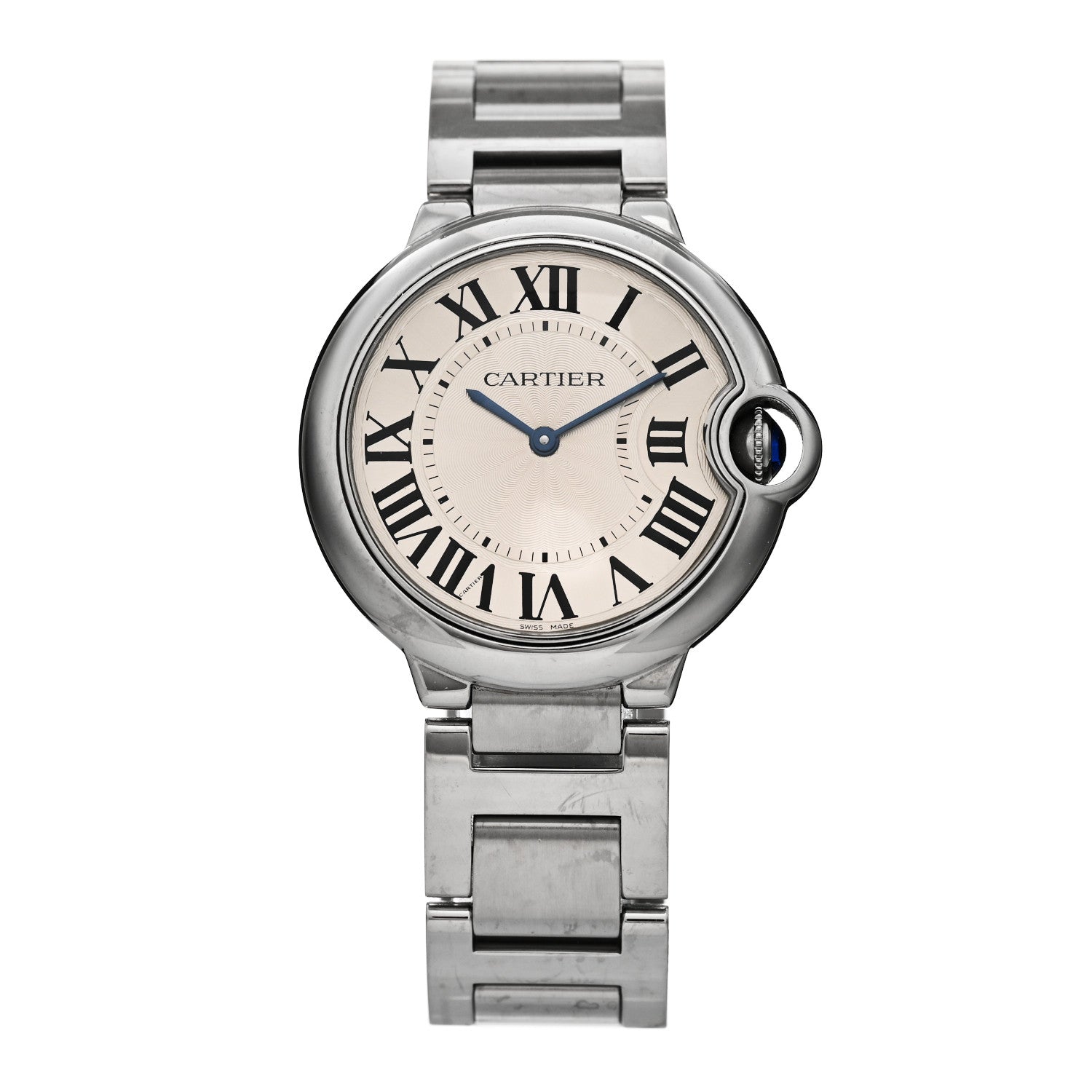 Cartier Stainless Steel 36mm Ballon Bleu De Cartier Quartz Watch 1 of 5