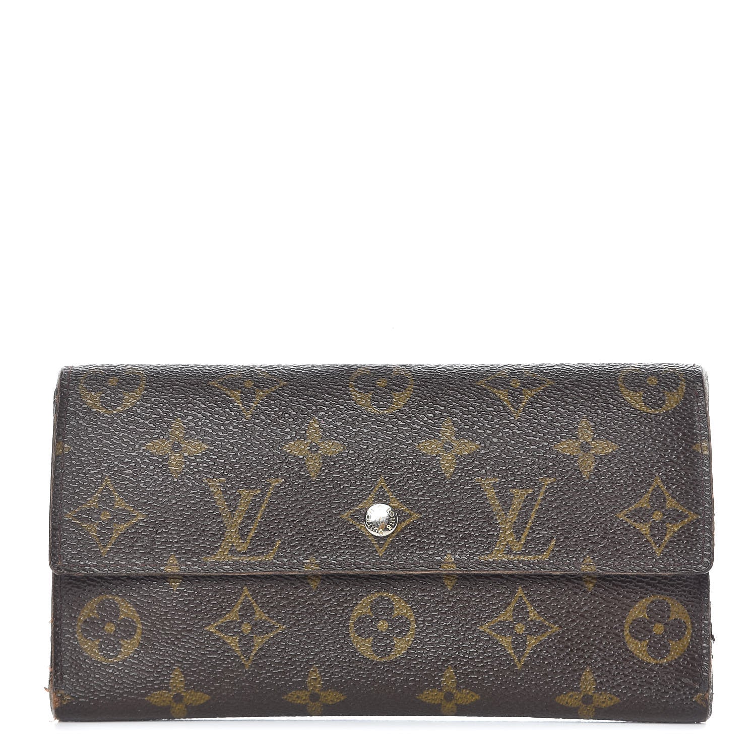 Louis Vuitton Monogram Porte Tresor International Wallet 1 of 16