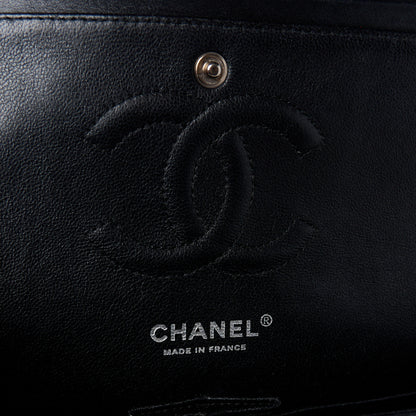 Chanel Patent Quilted Medium Double Flap Black 7 of 12