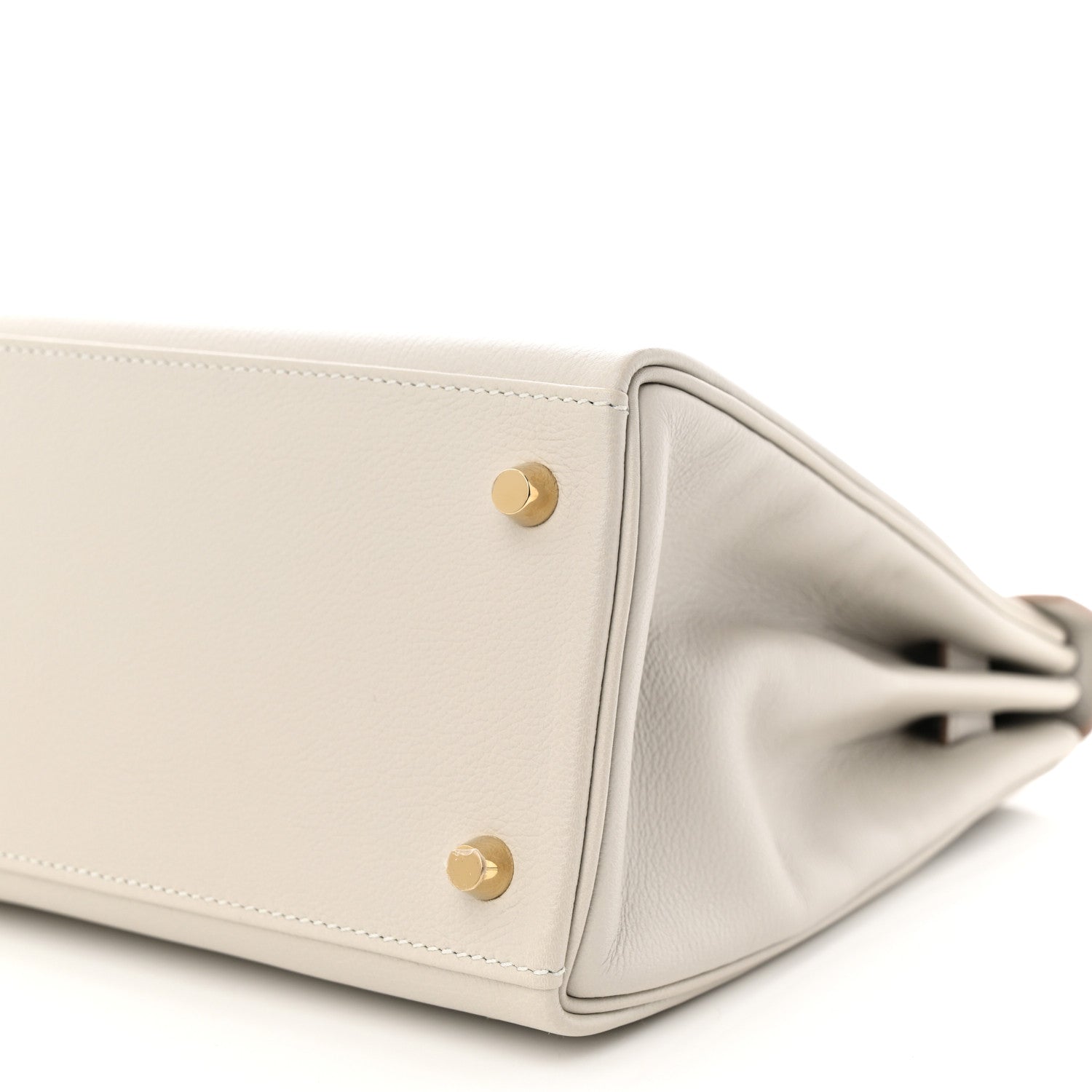 Hermes Evercolor Kelly Retourne 28 Gris Perle 10 of 12