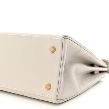 Hermes Evercolor Kelly Retourne 28 Gris Perle 10 of 12
