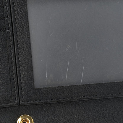 Saint Laurent Calfskin Monogram Belle de Jour Chain Clutch Black 13 of 19