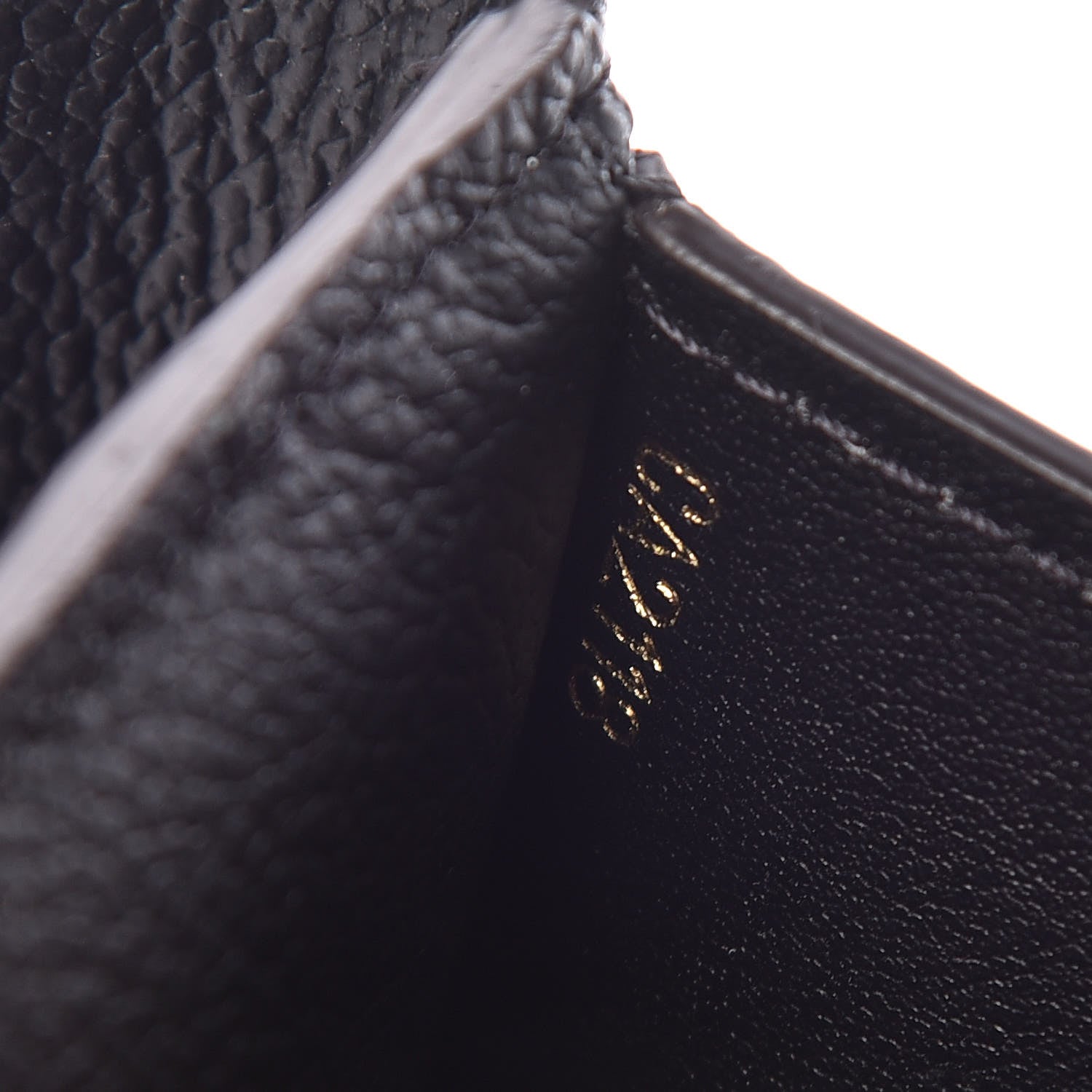 Louis Vuitton Monogram Pallas Compact Wallet Black 8 of 10