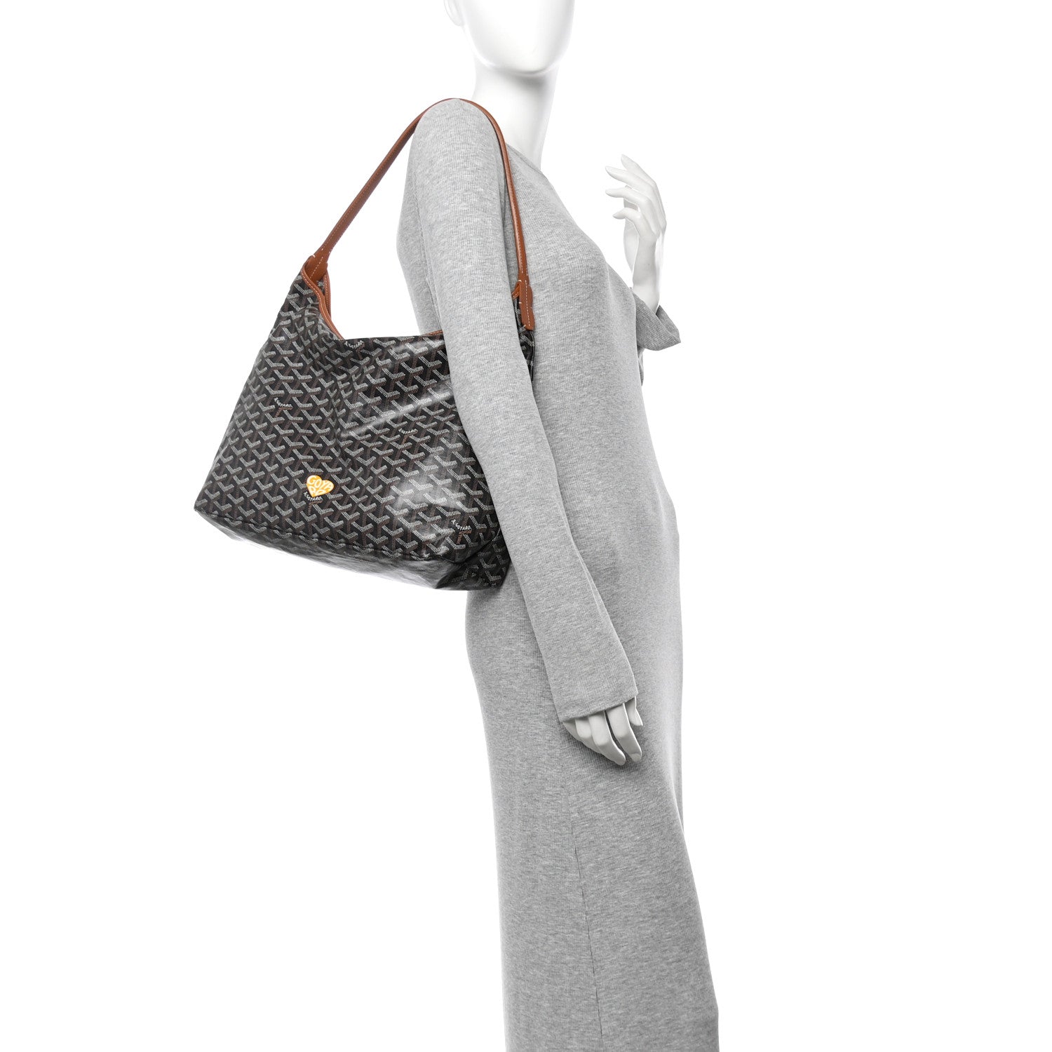 Goyard Goyardine Boheme Hobo Black Gold 2 of 14