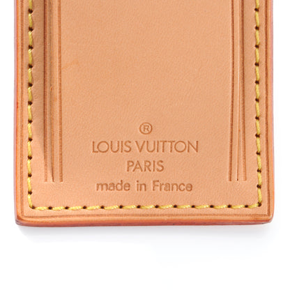 Louis Vuitton Vachetta Leather Luggage Tag 5 of 5