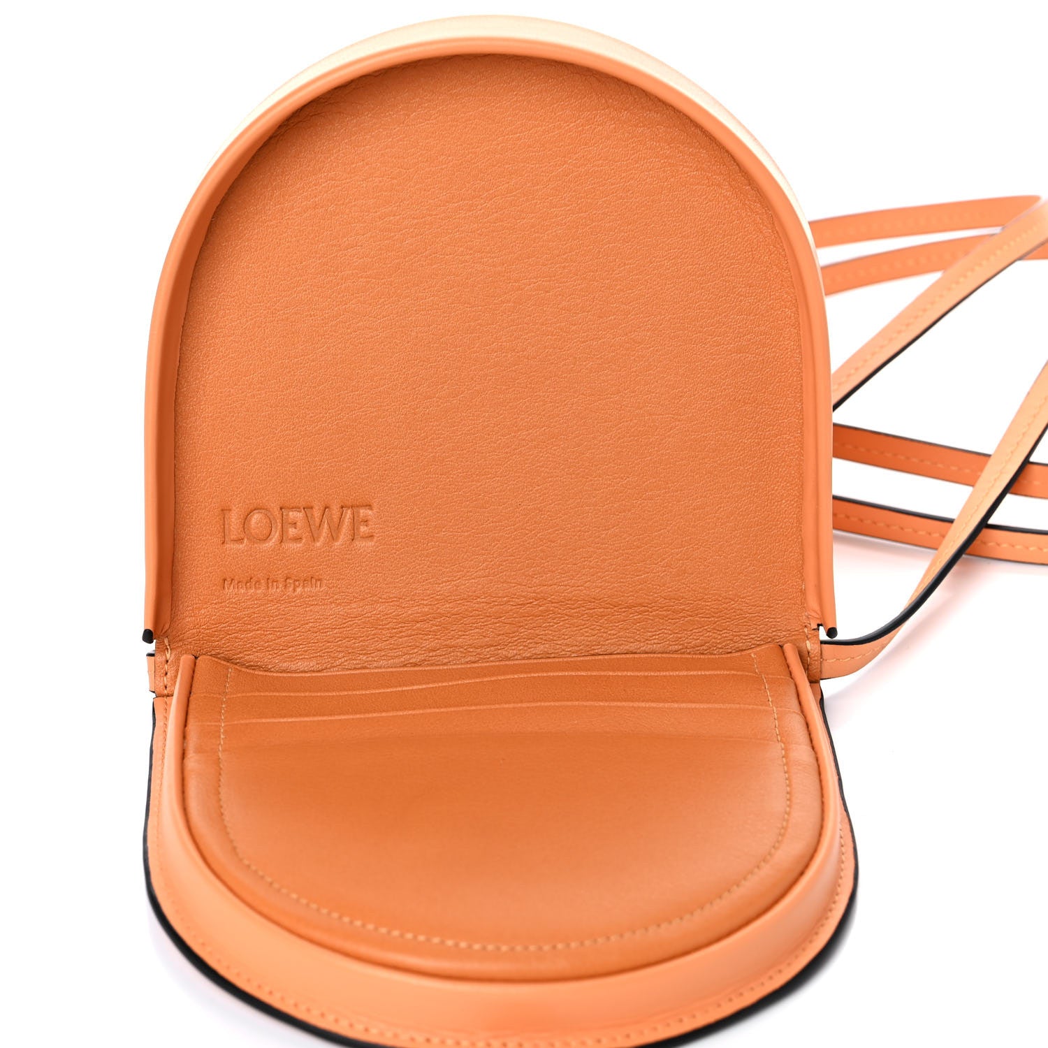 Loewe Soft Calfskin Small Heel Bag Apricot 4 of 10