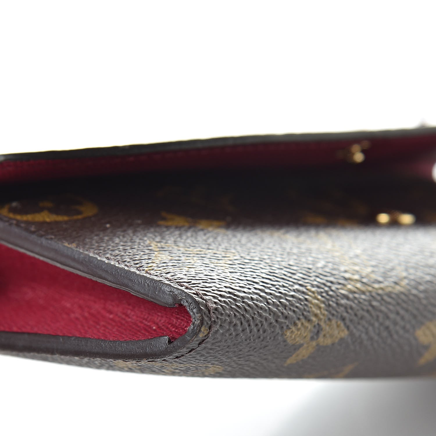 Louis Vuitton Monogram Emilie Wallet Fuchsia 9 of 11