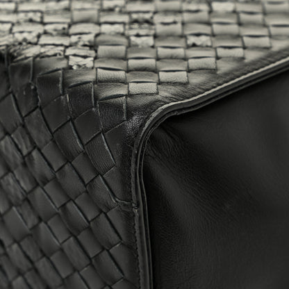 Bottega Veneta Nappa Ayers Intrecciato Small Tote Nero Black 17 of 18
