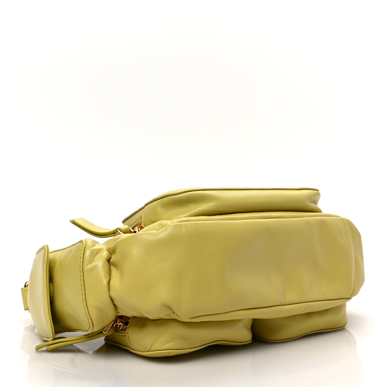 Miu Miu Nappa Pocket Bag Cedro 4 of 7