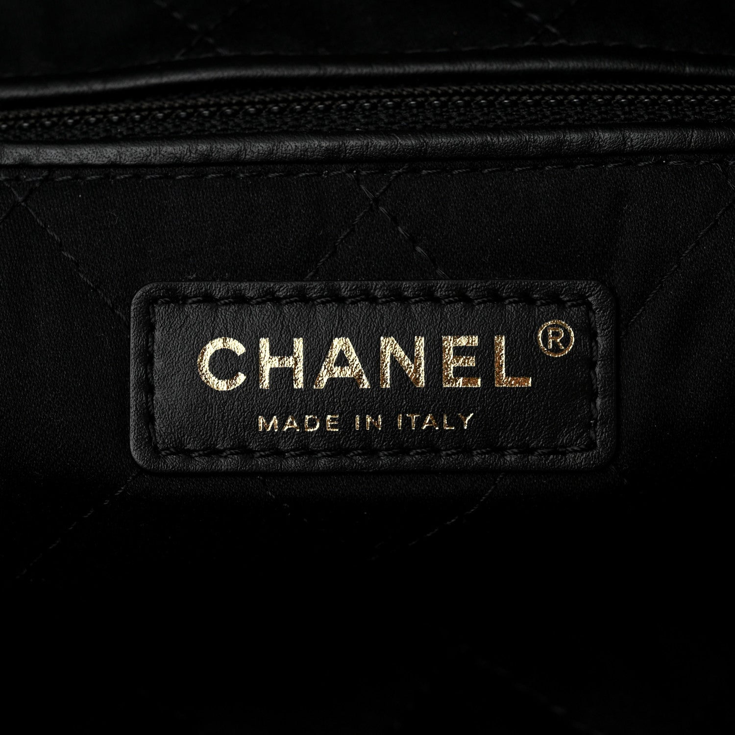 Chanel Shiny Calfskin Quilted Small Chanel 22 Black 7 of 11
