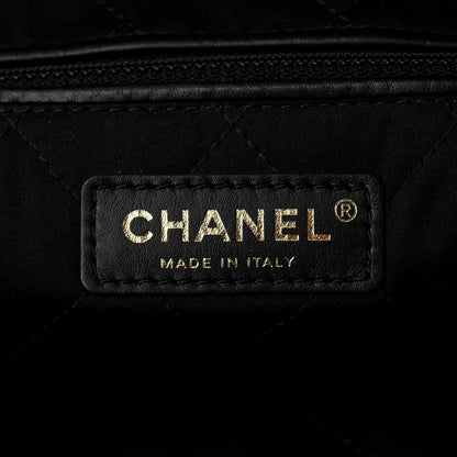 Chanel Shiny Calfskin Quilted Small Chanel 22 Black 7 of 11
