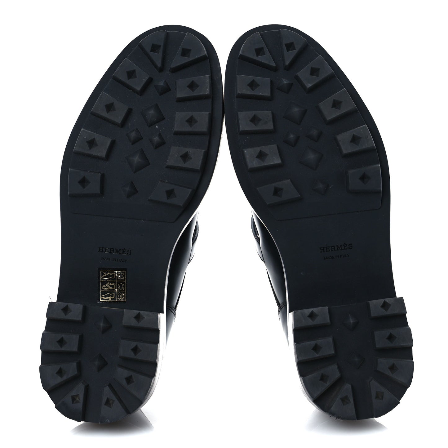 Glossed Calfskin First 38.5 Oxford Black