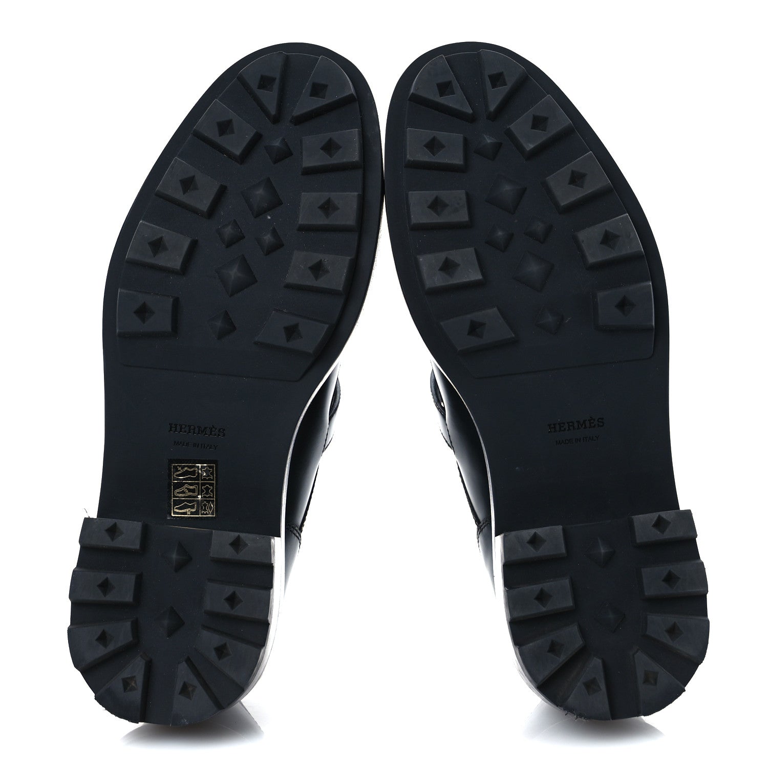 Hermes Glossed Calfskin First 38.5 Oxford Black 7 of 13