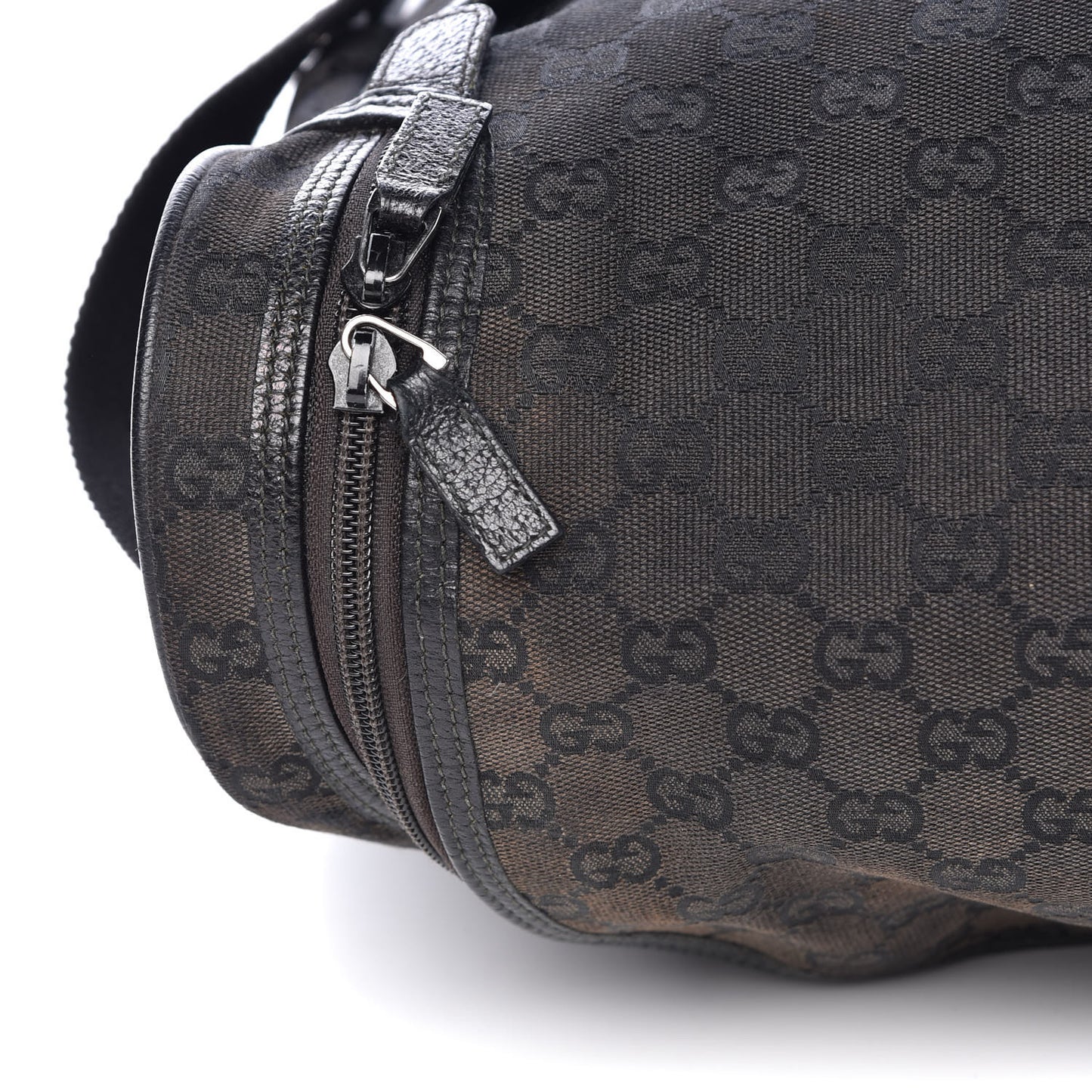 Monogram Large Diaper Bag Black