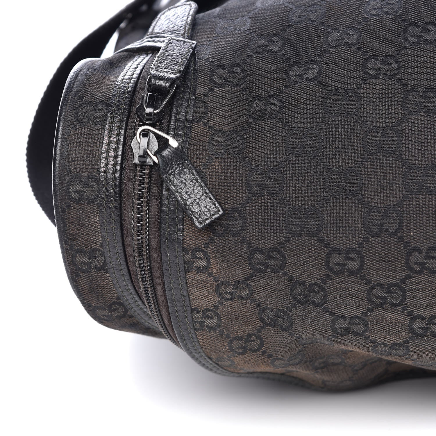 Gucci Monogram Large Diaper Bag Black 12 of 22