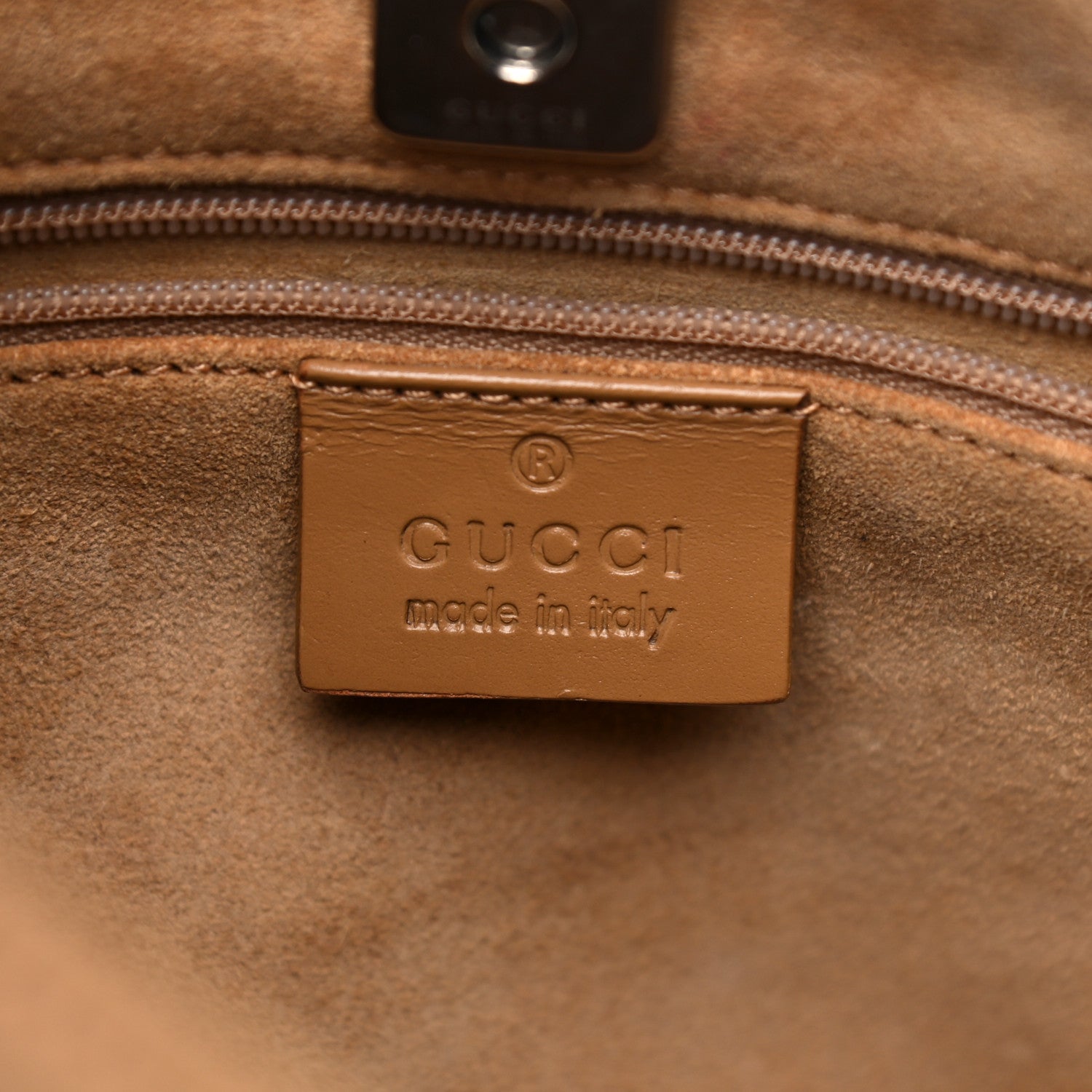 Gucci Suede Small Hobo Light Brown 6 of 22