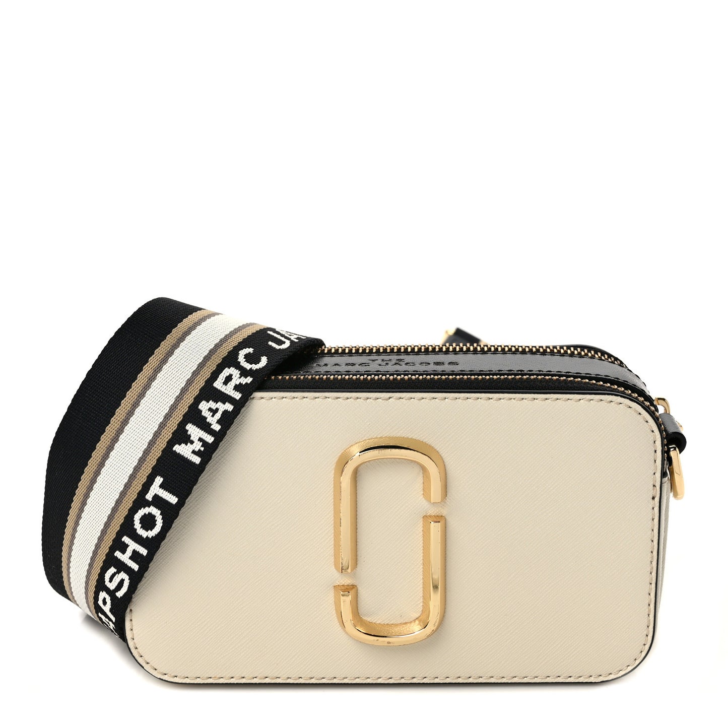 Saffiano Small Snapshot Camera Bag New Cloud White Multicolor