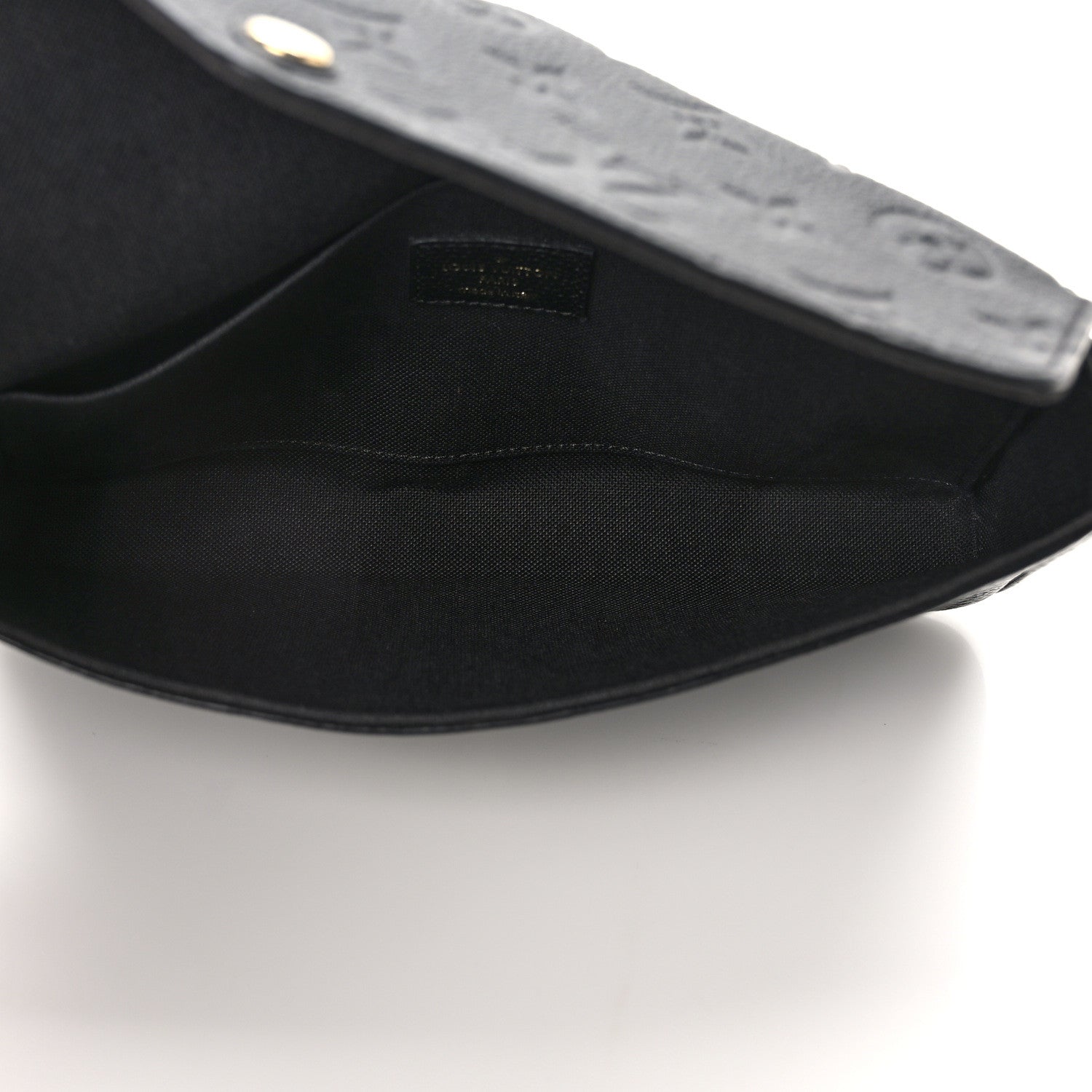 Louis Vuitton Empreinte Pochette Felicie Chain Wallet Black 5 of 11