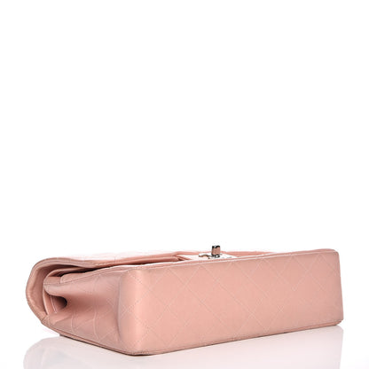 Chanel Lambskin Quilted Medium Double Flap Light Pink 4 of 13