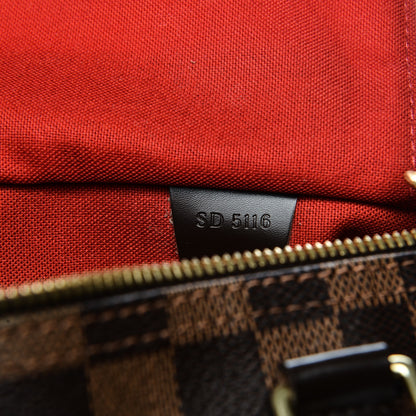 Louis Vuitton Damier Ebene Speedy Bandouliere 25 8 of 10