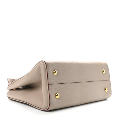 Louis Vuitton Epi Grenelle Tote MM Galet Grenat 4 of 11