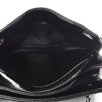 Chanel Patent Quilted Tote Black 7 of 12
