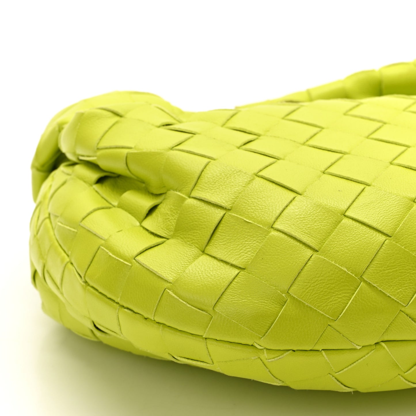 Nappa Intrecciato Mini Jodie Kiwi