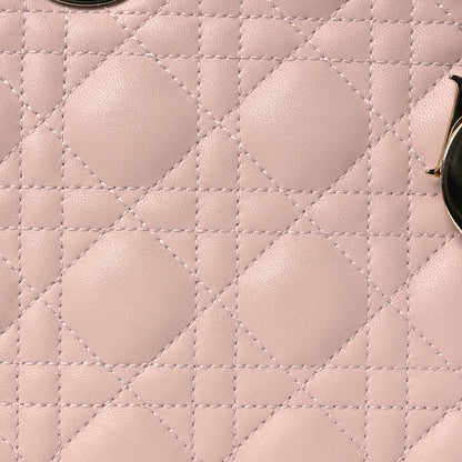 Christian Dior Lambskin Cannage Small My ABCDior Lady Dior Light Pink 8 of 16