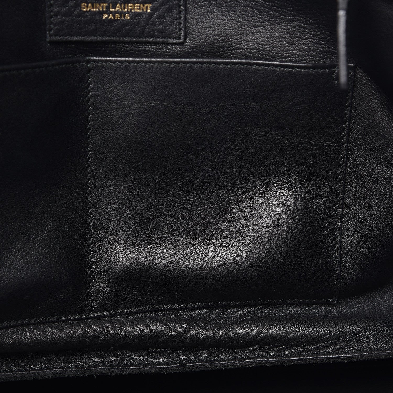 Saint Laurent Calfskin Medium Classic Y Cabas Black 7 of 19