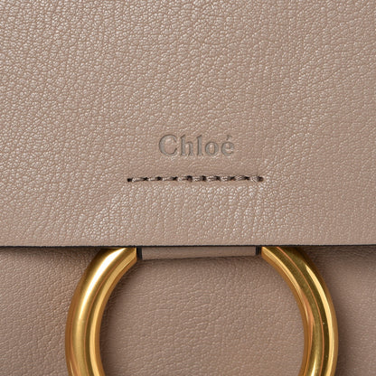 Chloe Calfskin Medium Faye Shoulder Bag Motty Grey 7 of 7