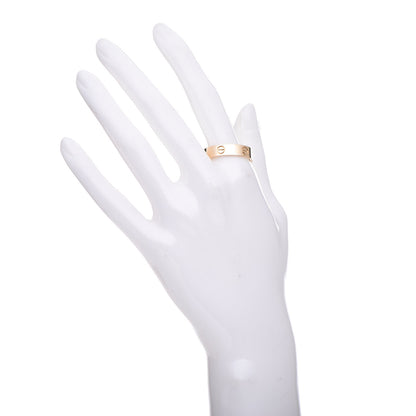Cartier 18K Yellow Gold 5.5mm LOVE Ring 66 11.5 2 of 5