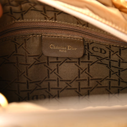 Christian Dior Nylon Cannage Medium Lady Dior Beige 5 of 18