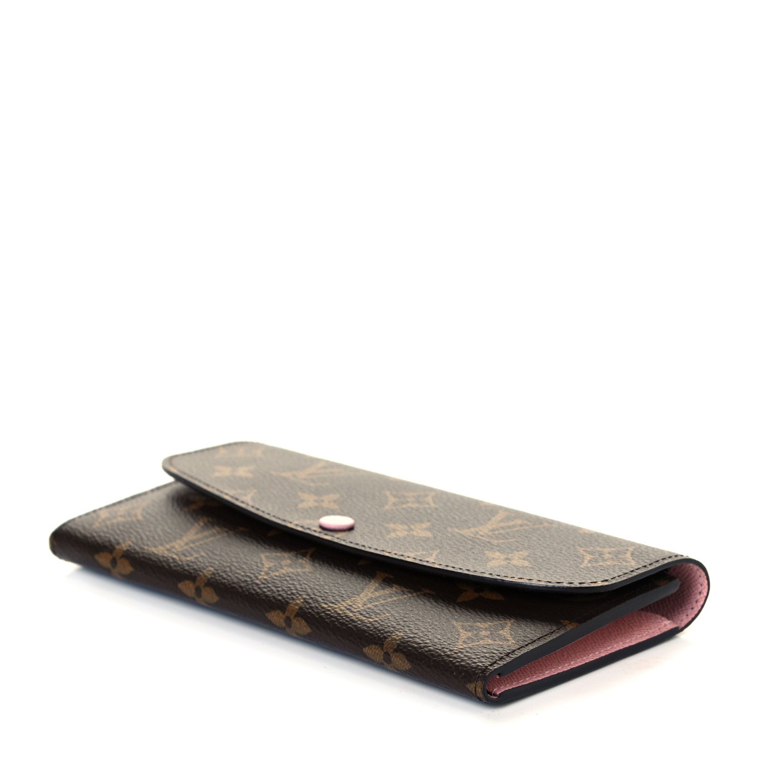 Louis Vuitton Monogram Emilie Wallet Rose Ballerine 6 of 7