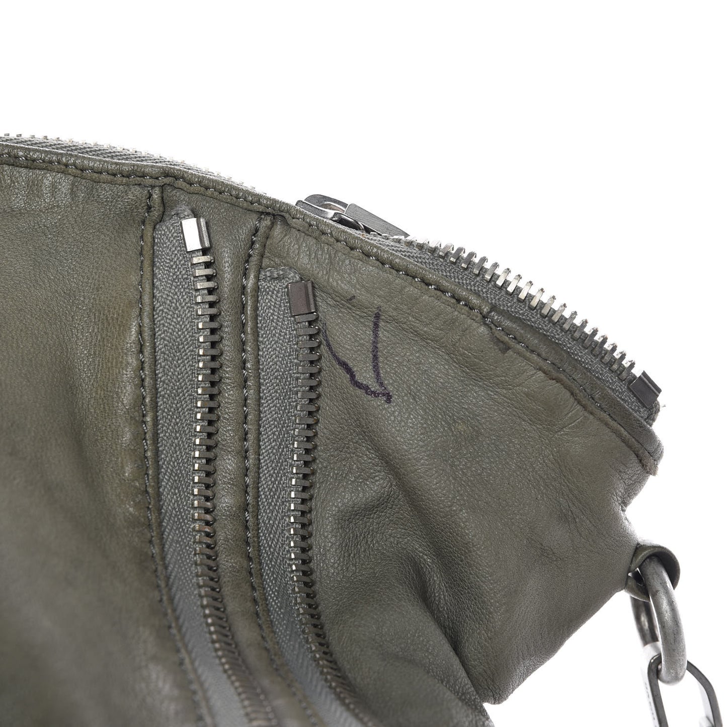 Lambskin Trudy Tote Green