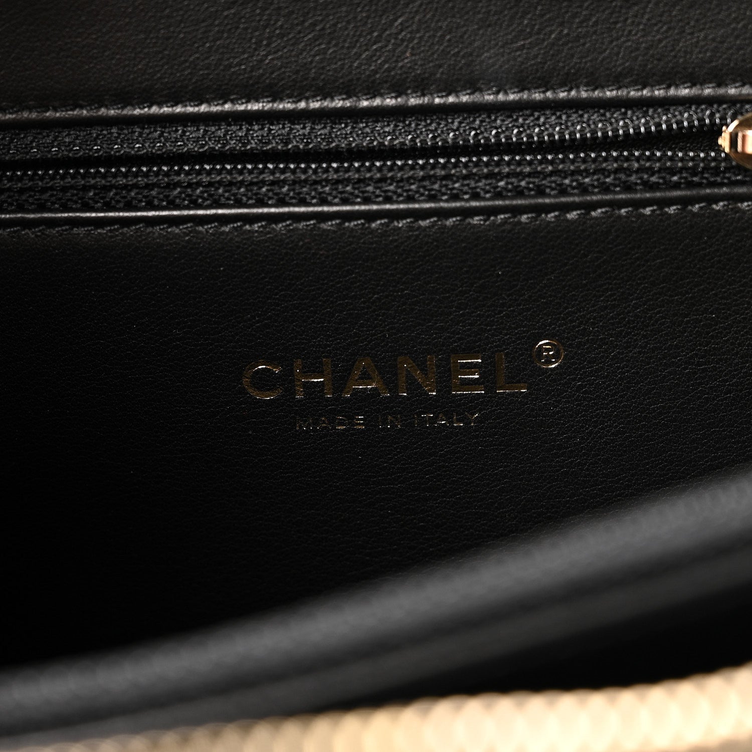 Chanel Caviar Quilted Medium CC Filigree Vanity Case Black 7 of 13