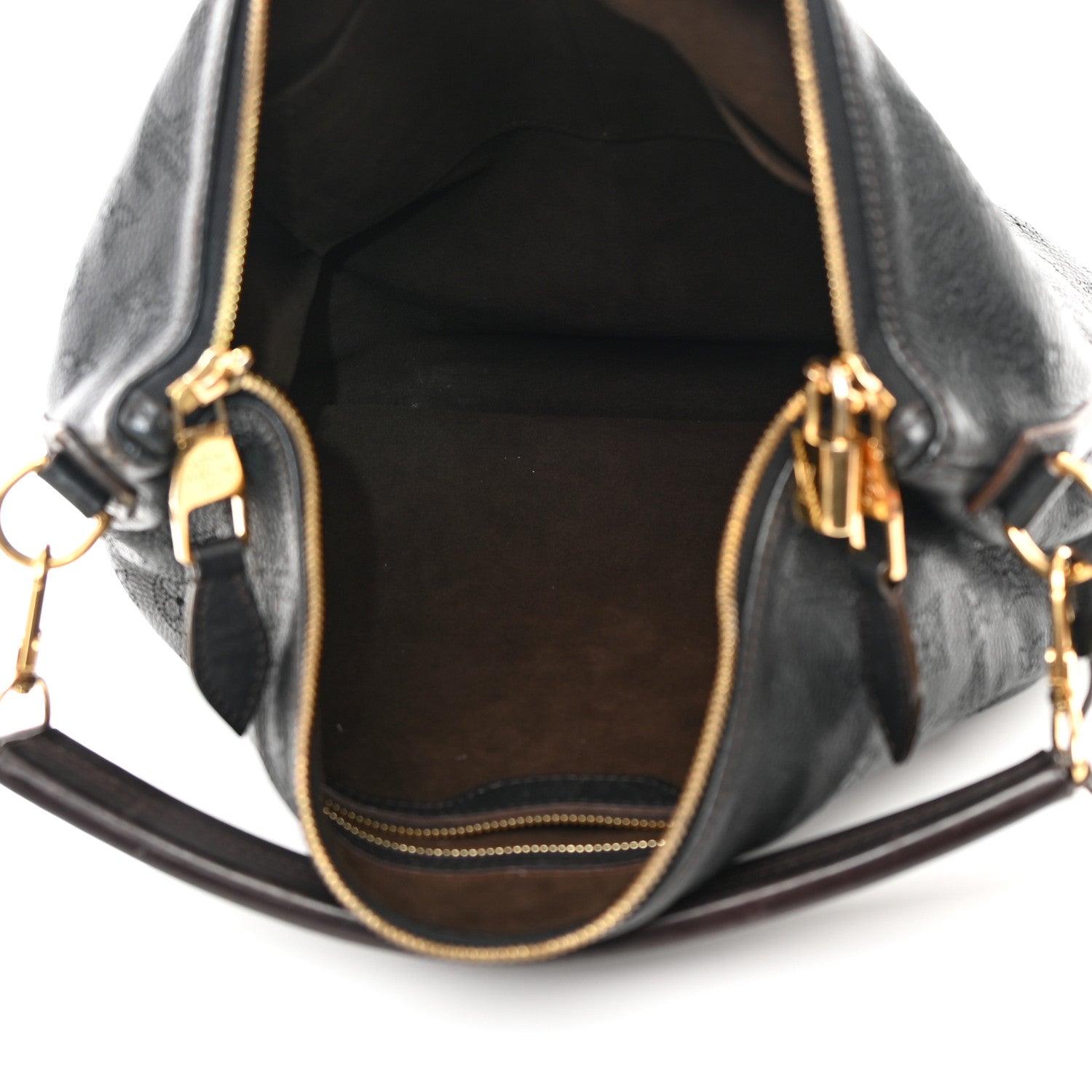 Louis Vuitton Mahina Selene MM Black 5 of 15