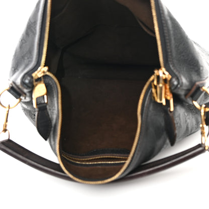 Louis Vuitton Mahina Selene MM Black 5 of 15