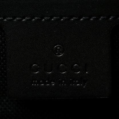 Gucci Soft GG Supreme Monogram Web Belt Bag Black Grey 6 of 13