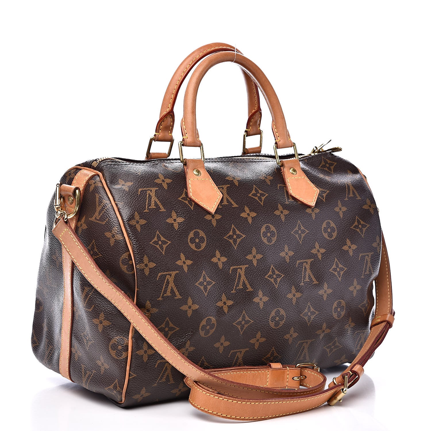 Louis Vuitton Monogram Speedy Bandouliere 30 3 of 14