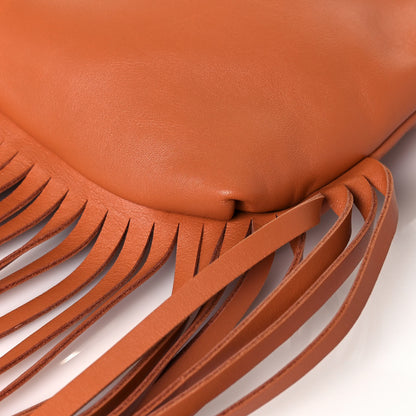 Bottega Veneta Nappa The Fringe Pouch Shoulder Bag Clay 8 of 12