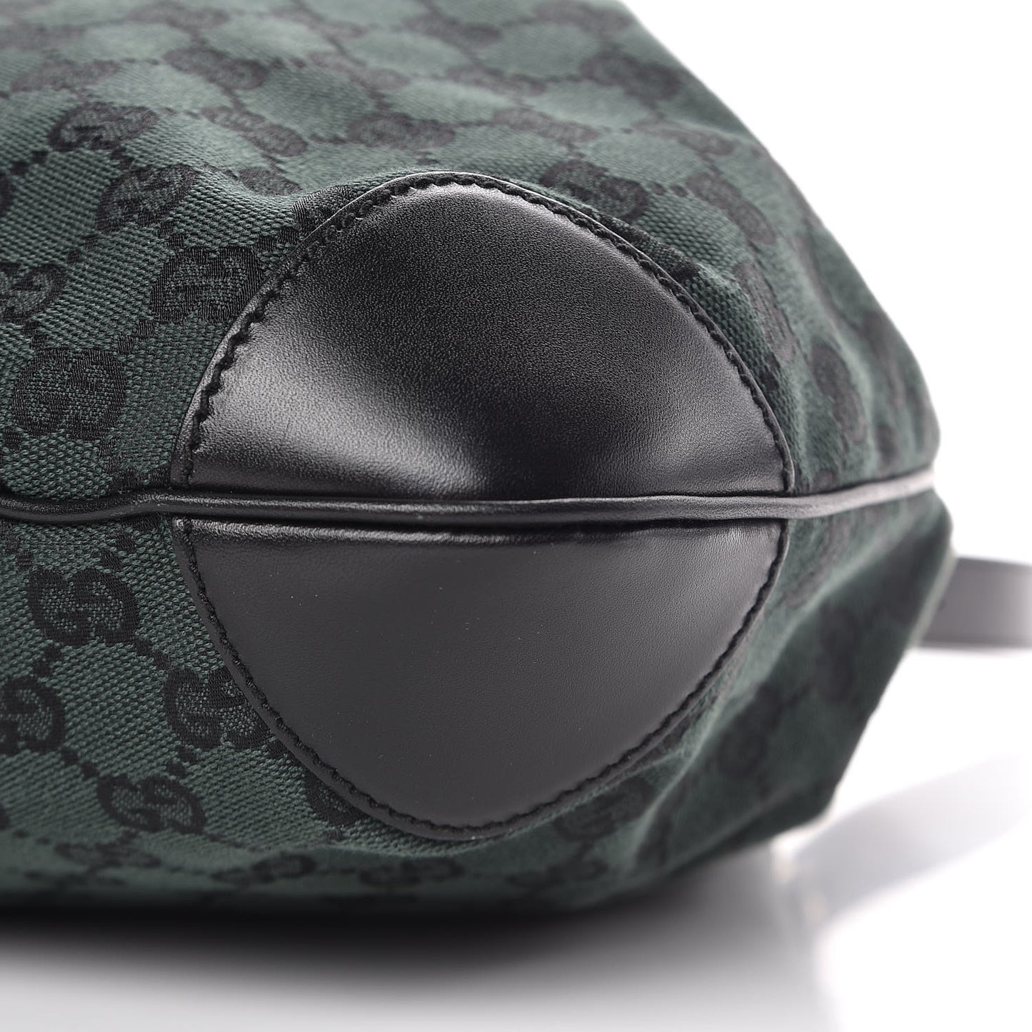 Monogram Drawstring Shoulder Bag Green