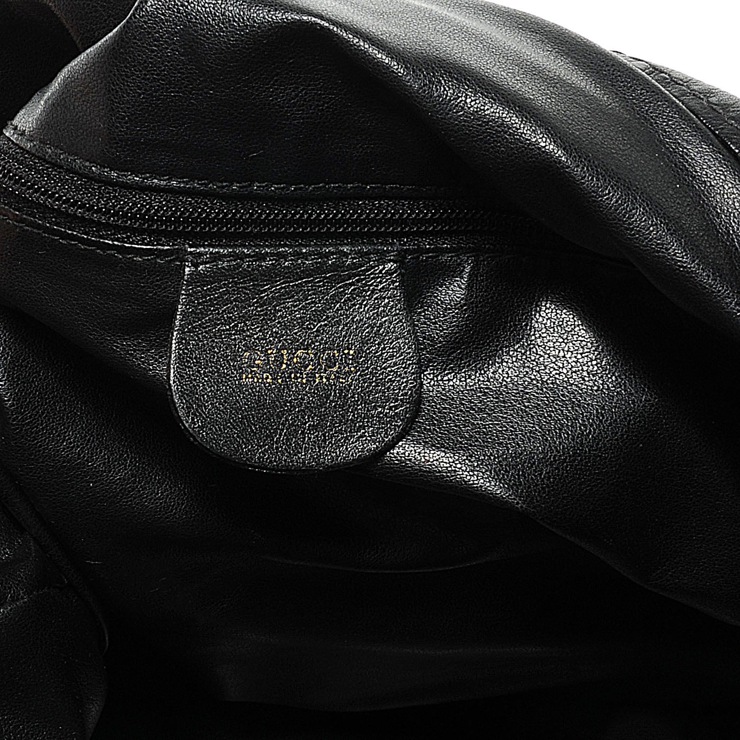Gucci Leather Bamboo Top Handle Tote Black 7 of 8