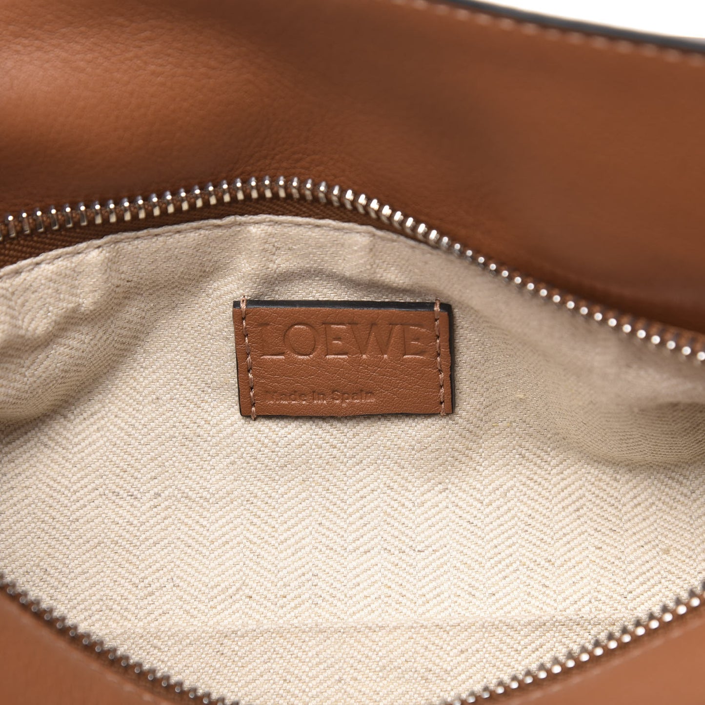 Calfskin Small Puzzle Bag Tan