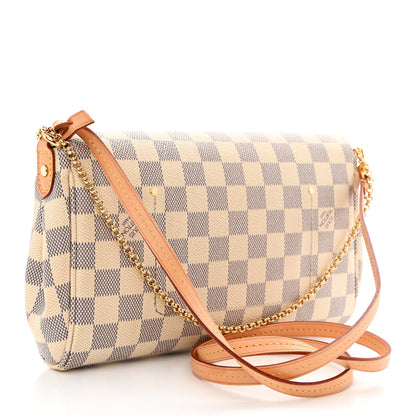 Louis Vuitton Damier Azur Favorite MM 3 of 12