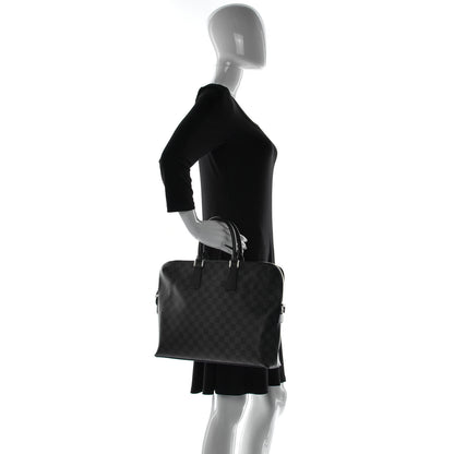 Louis Vuitton Damier Graphite Porte-Documents Jour 3 of 12
