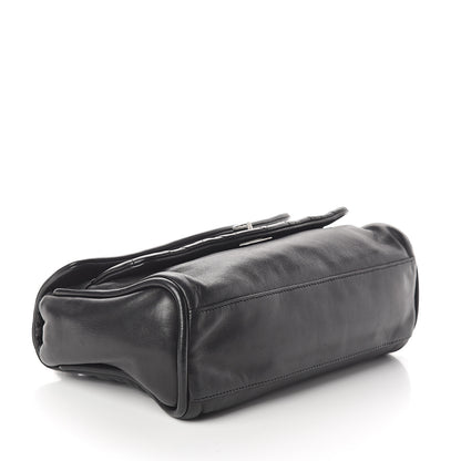 Chanel Lambskin Jumbo Mademoiselle Double Flap Black 3 of 9