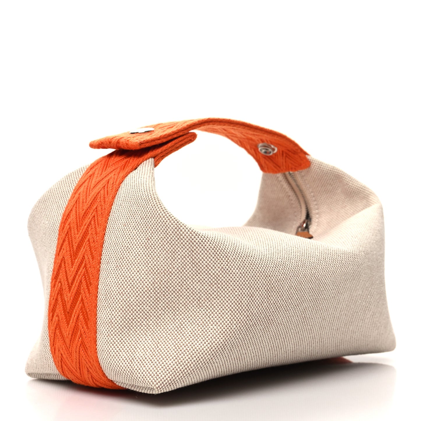 Canvas Small Bride-A-Brac Pouch Natural Orange